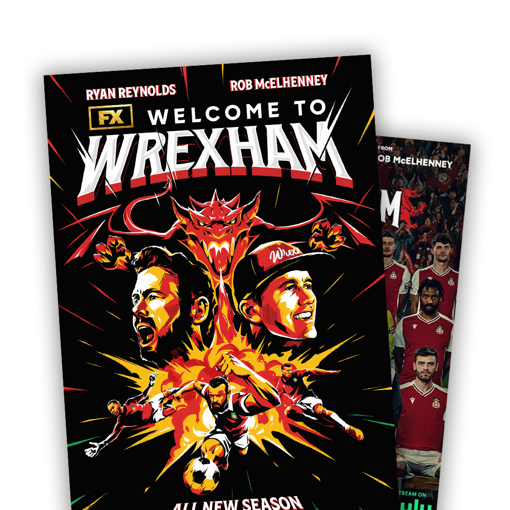 Welcome to Wrexham TV Show Logo