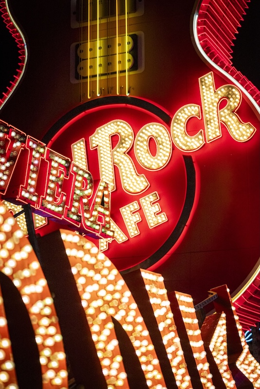 Overlapping Neon Lights