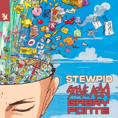 Album cover for Top4 by Steve Aoki
